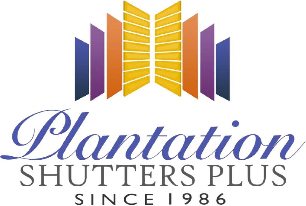 plantation shutters plus logo