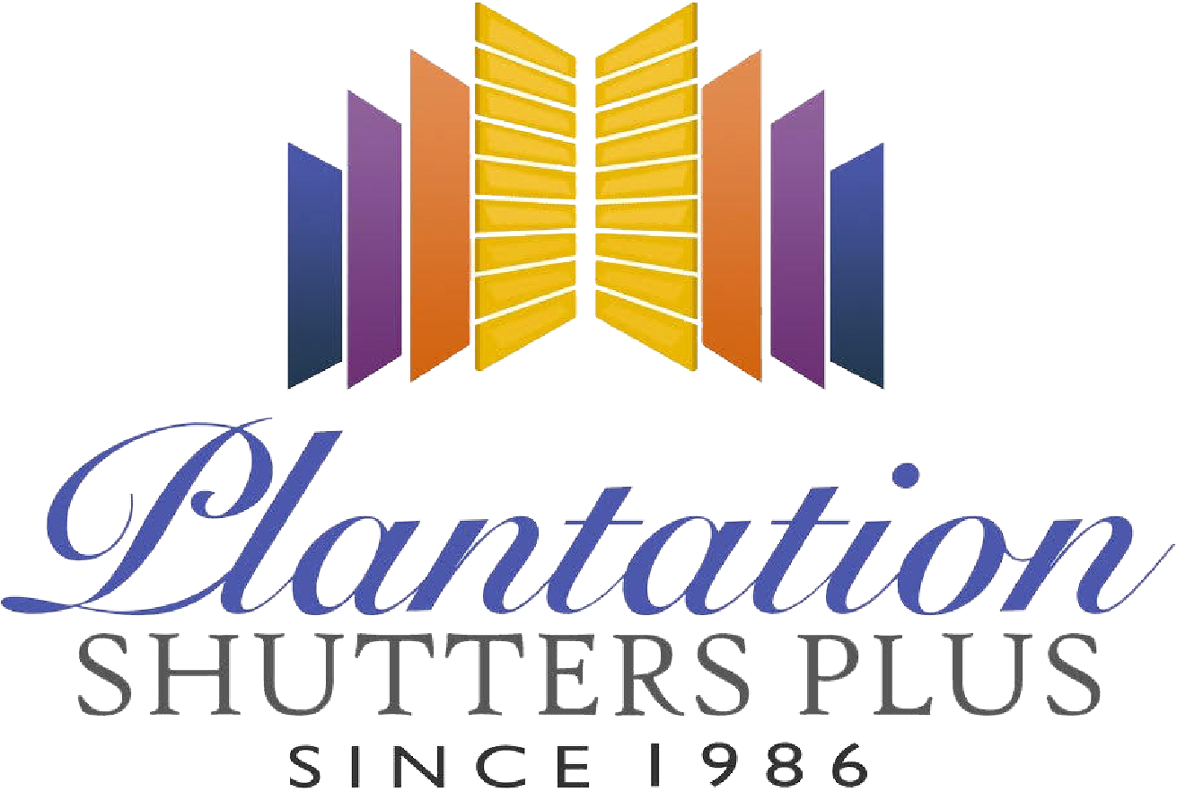 plantation shutters plus logo
